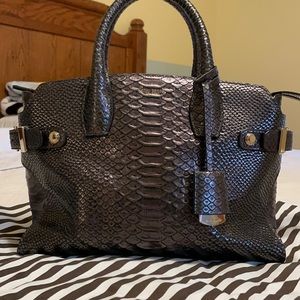 Brand New Hendri Bendel snakeskin like purse